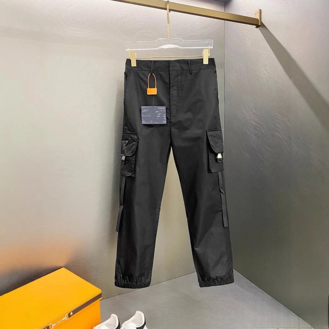 Prada Nylon Bermuda Cargo Pants