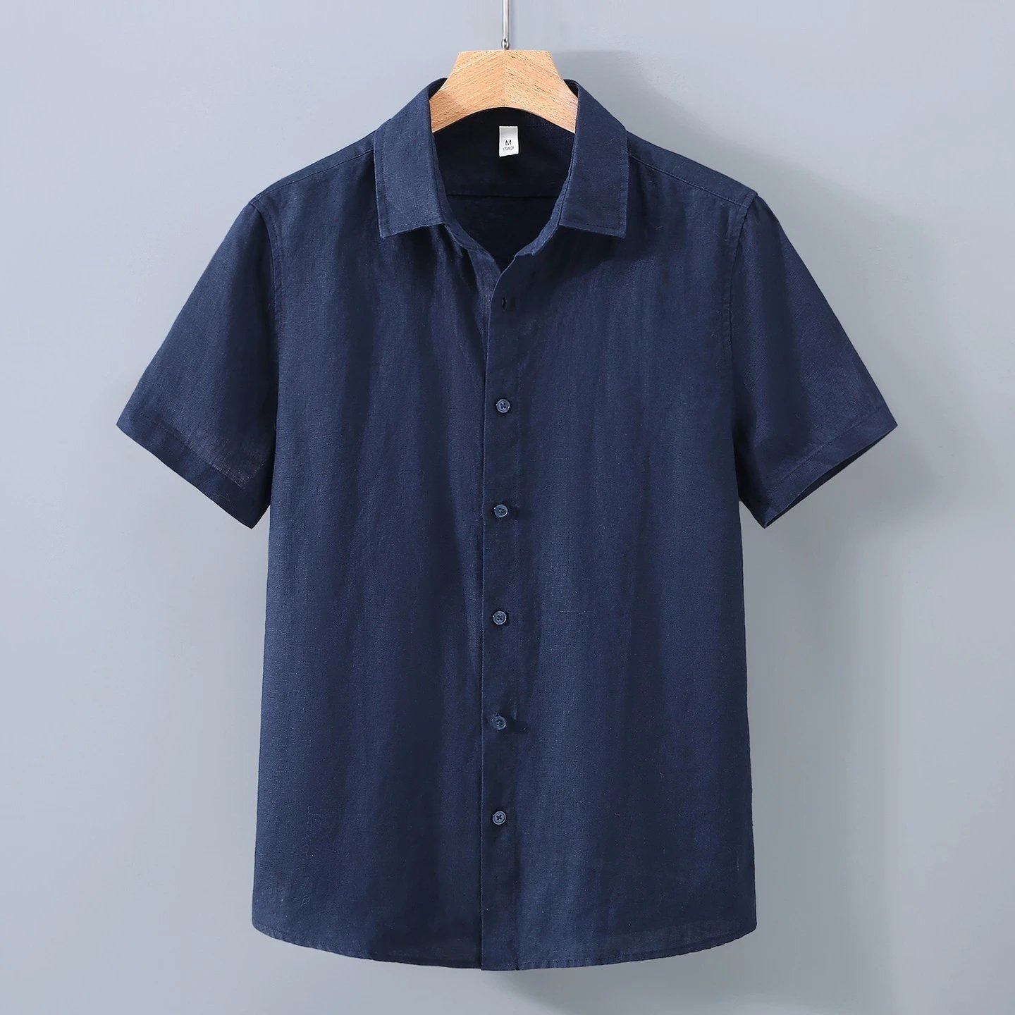 Pure Linen Short Sleeve Shirt