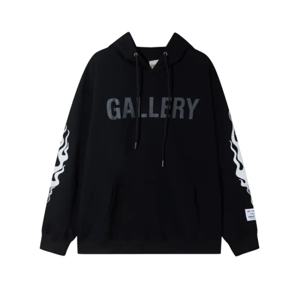 Gallery Dept. Reverse Print Hoodie Brown - 14