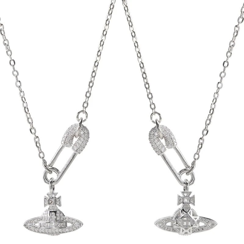 High-order chain necklace (silver)