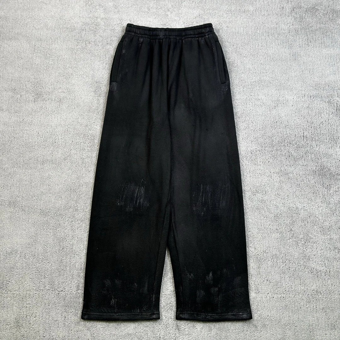 Black Wide Leg Sweatpants