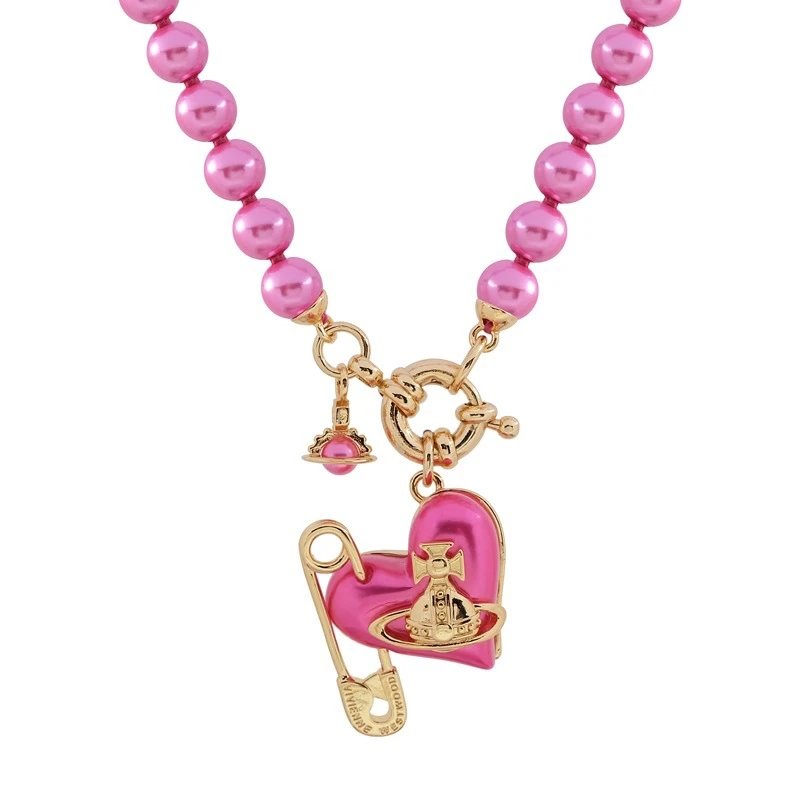 Vivienne Westwood Heart Pearl Bracelet 2