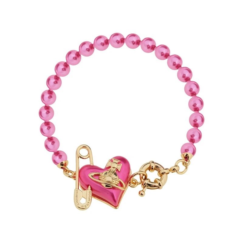 Vivienne Westwood Heart Pearl Bracelet 6