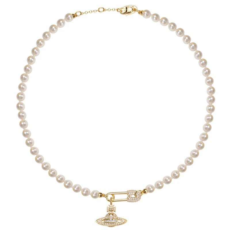 High Edition Pin Necklace (Gold)