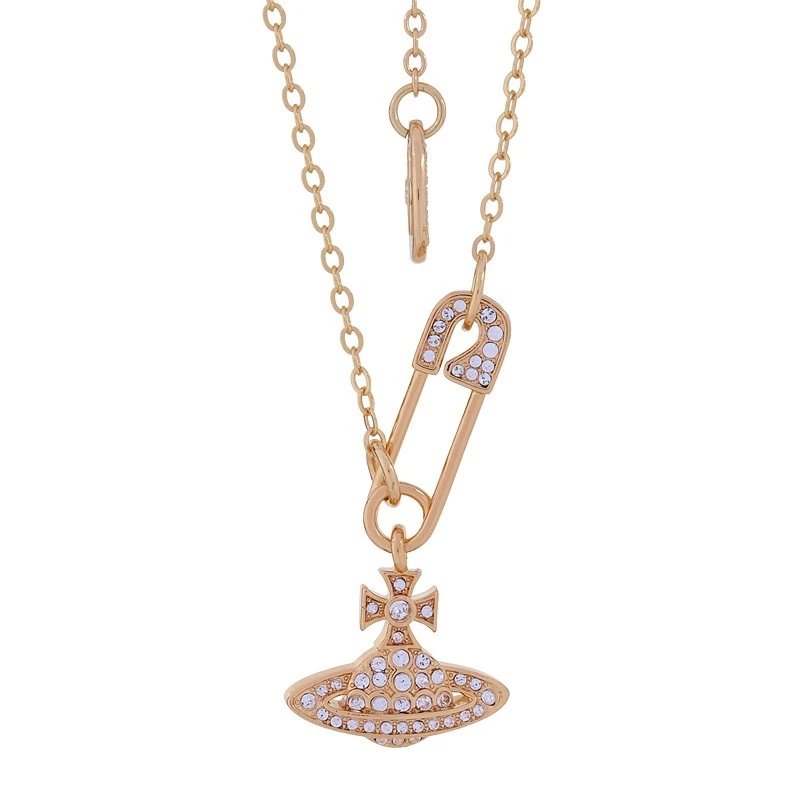 Honeycomb Chain Necklace (Gold)