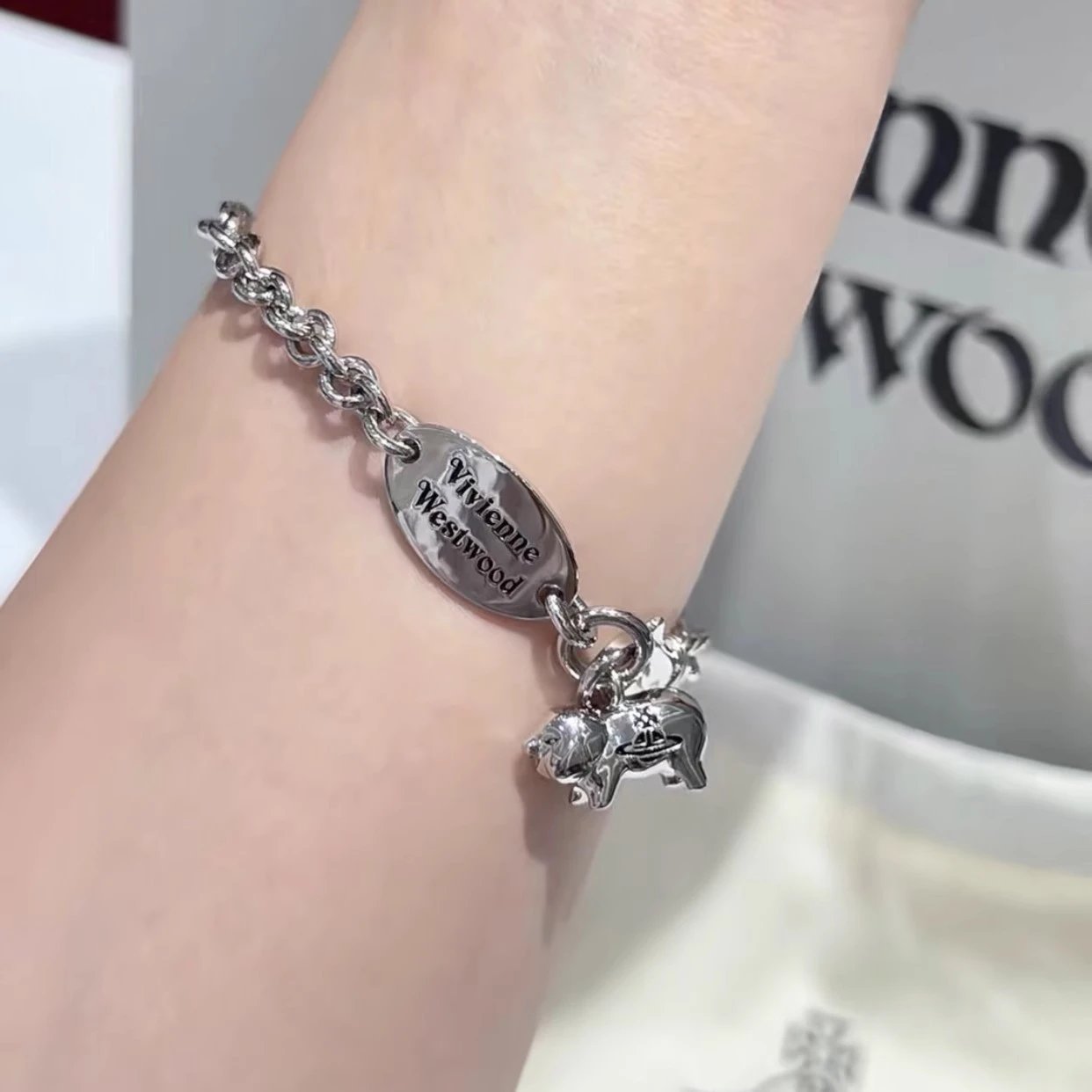 Vivienne Westwood Pig Bracelet 2