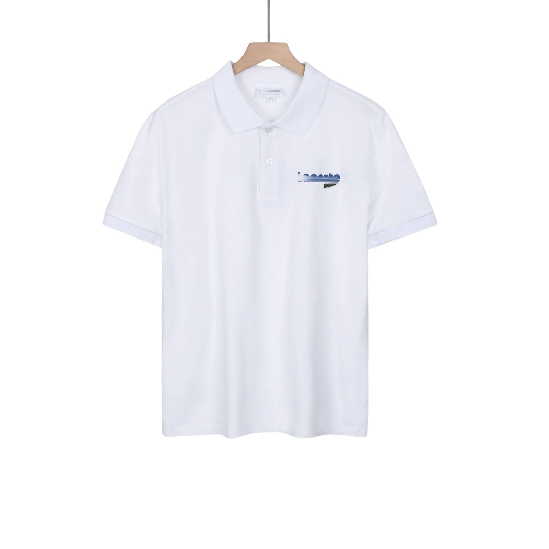 Lacoste Logo Print White Polo Polo Shirt - 7