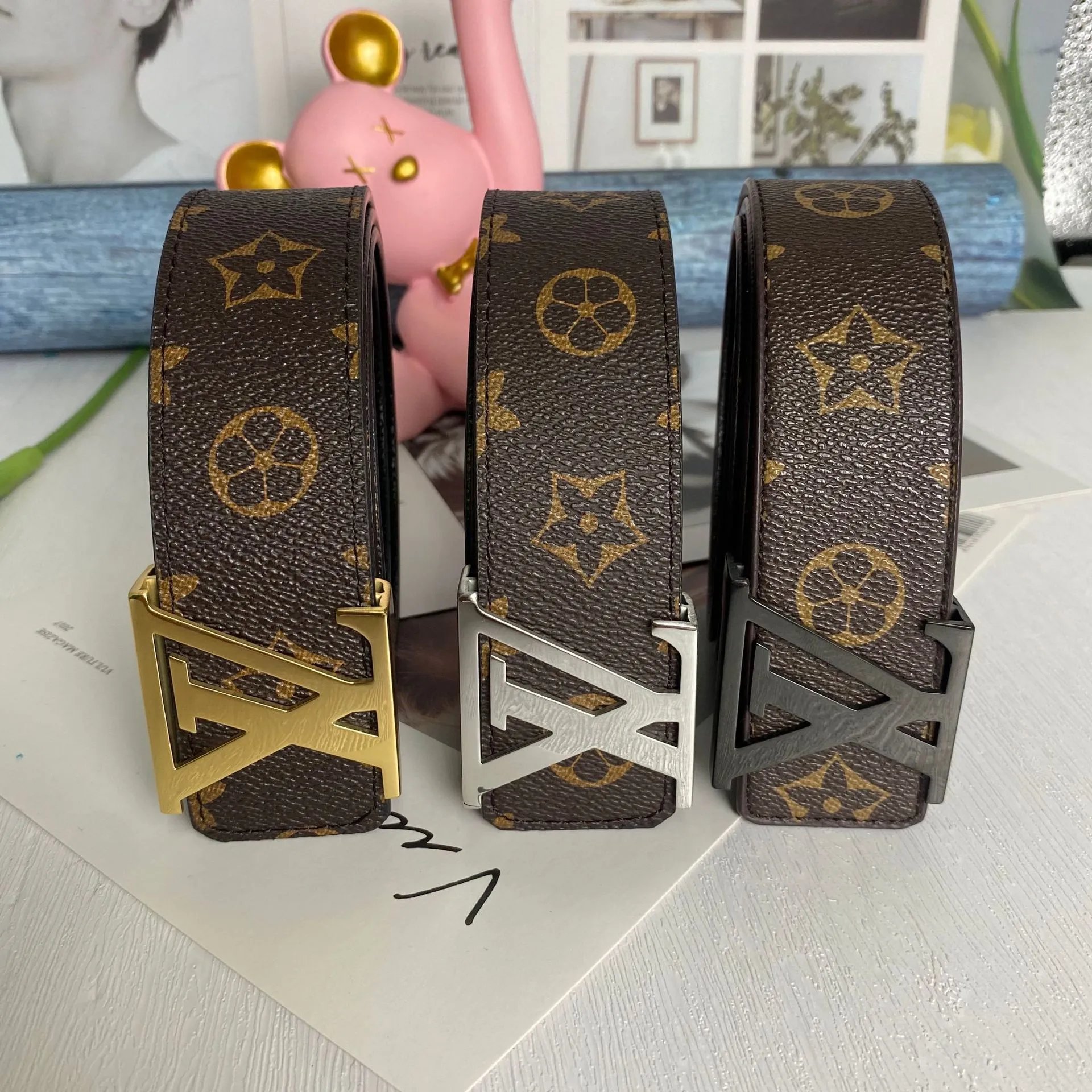 Louis Vuitton Monogram Belt [1