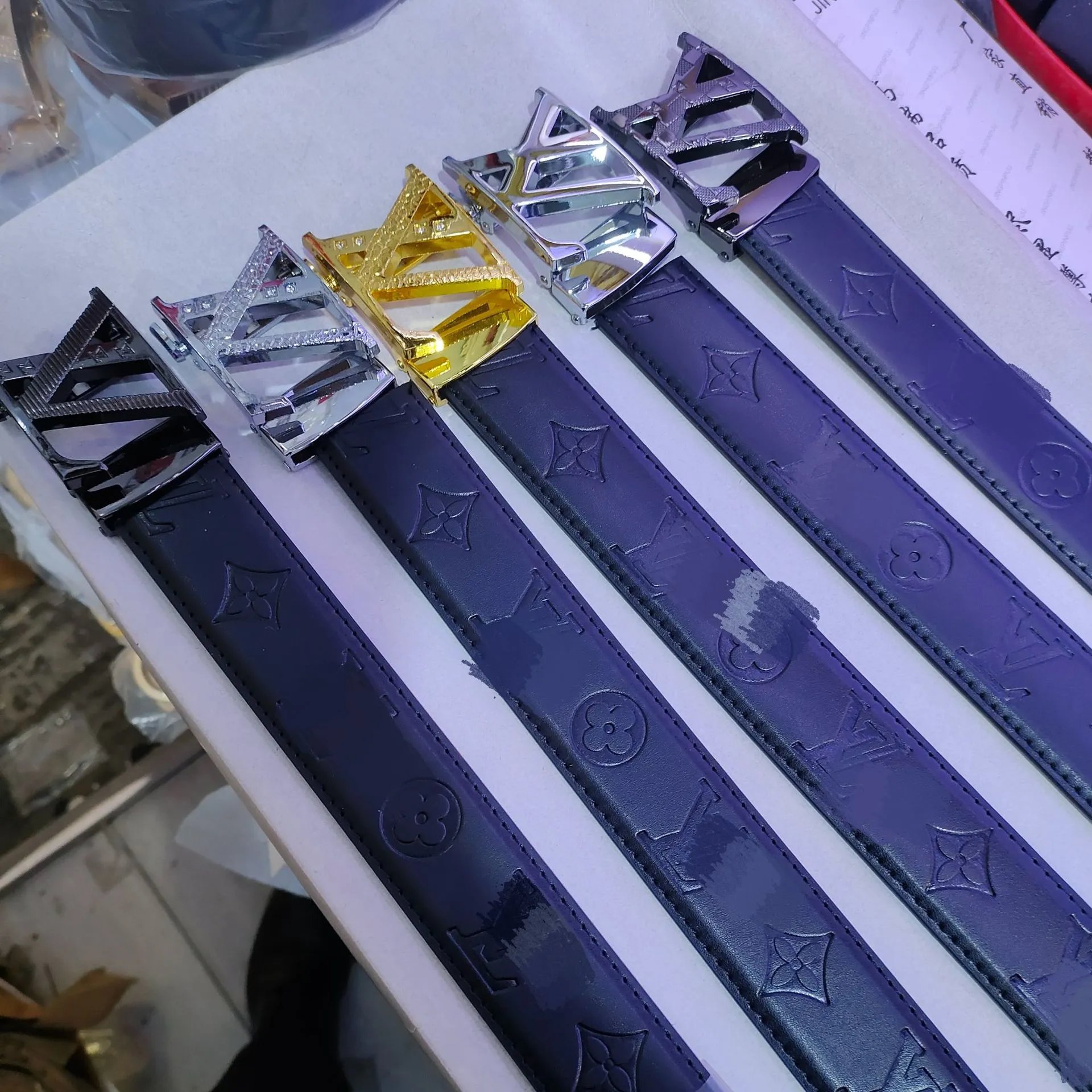 4款式120长扣头混搭