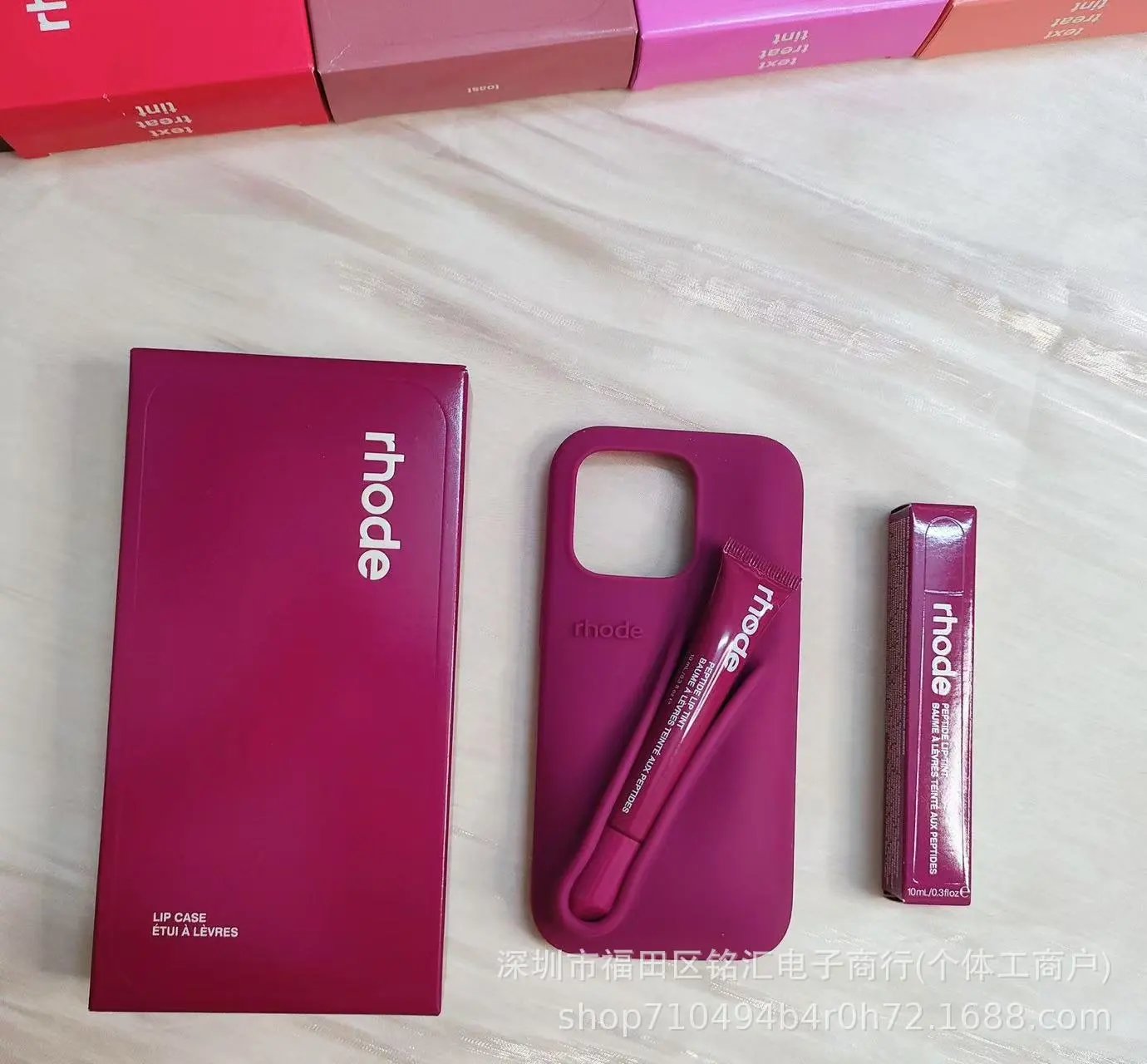 Rhode Lip Case Pink Phone Accessory - 7