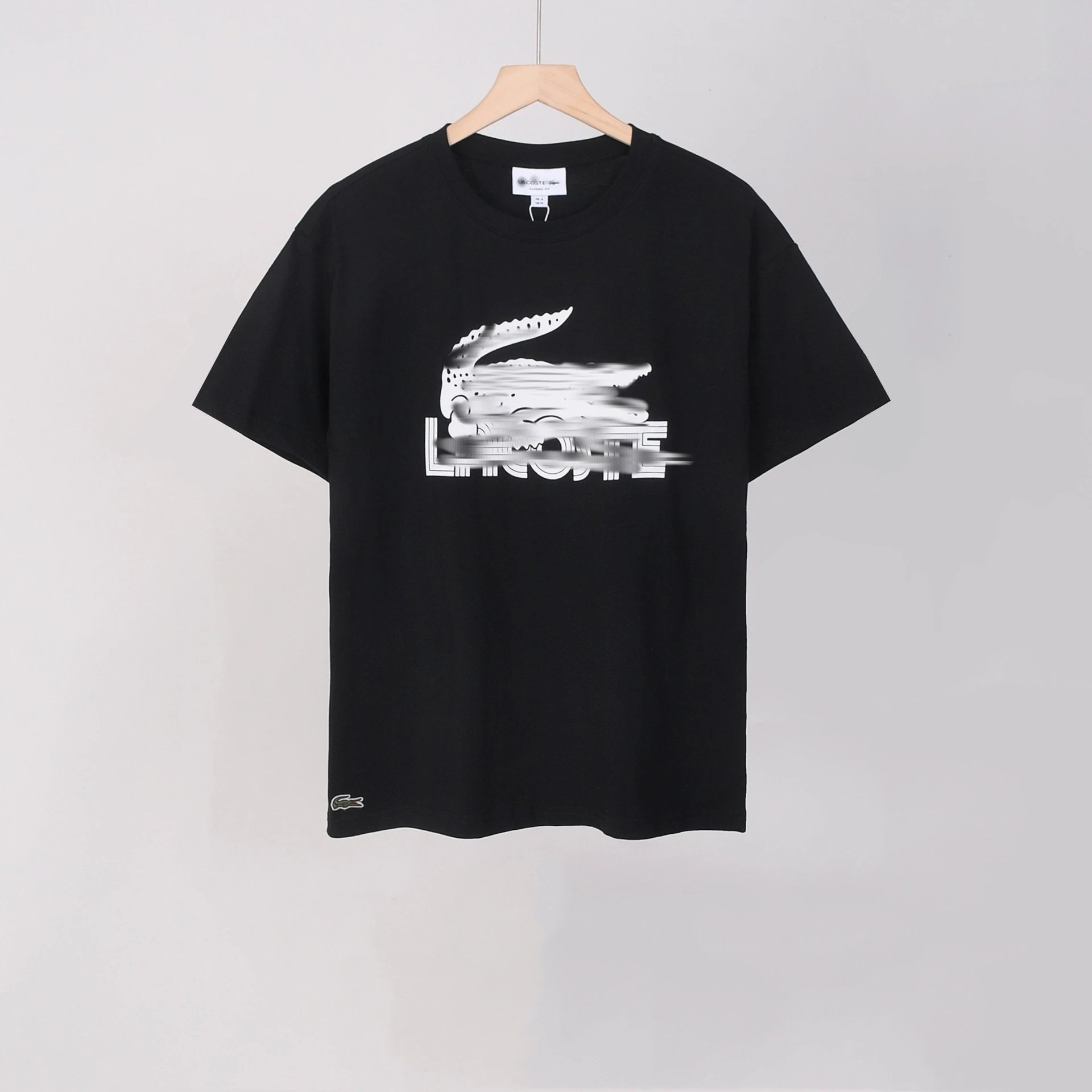 Lacoste Logo Print White Polo Polo Shirt - 19