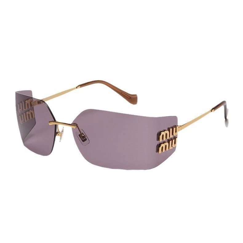 Miu Miu Rimless Sunglasses [6 