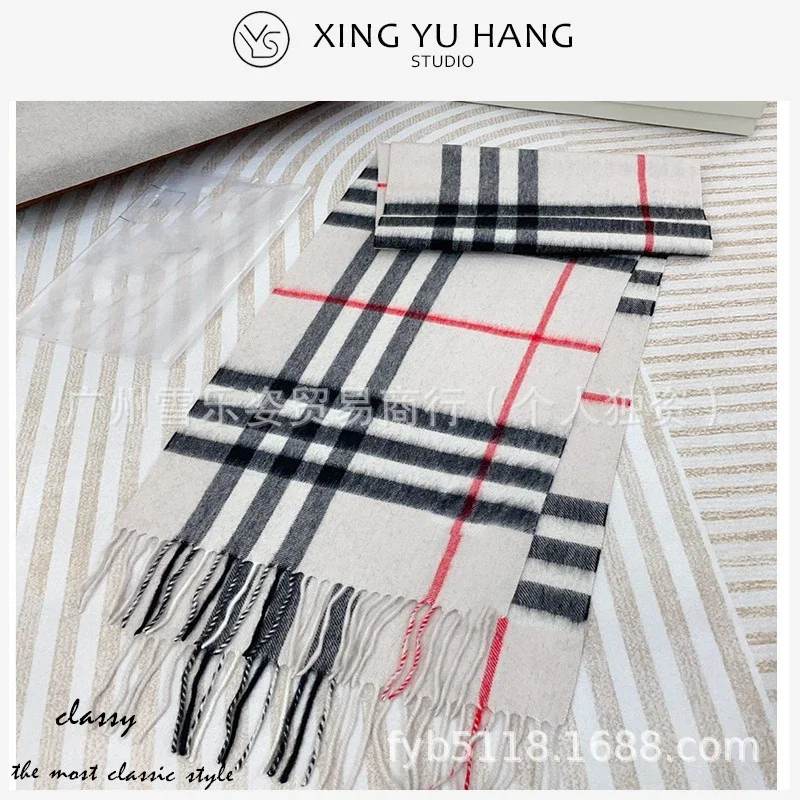 Thick scarf shawl Inner Mongolia 100% cashmere scarf cashmere men and women autumn and winter new style *No quality problems, no reason to return