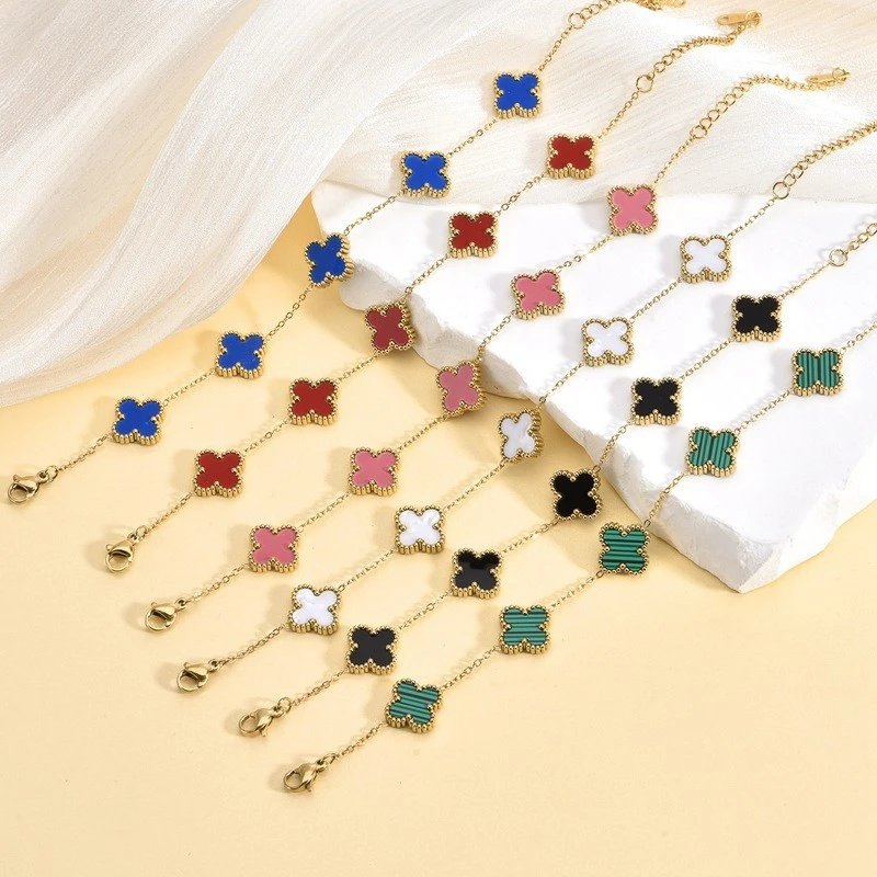 Alfie Four-Leaf Clover Bracele