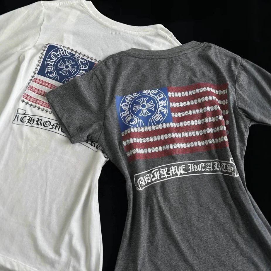 Chrome Hearts American Flag T-