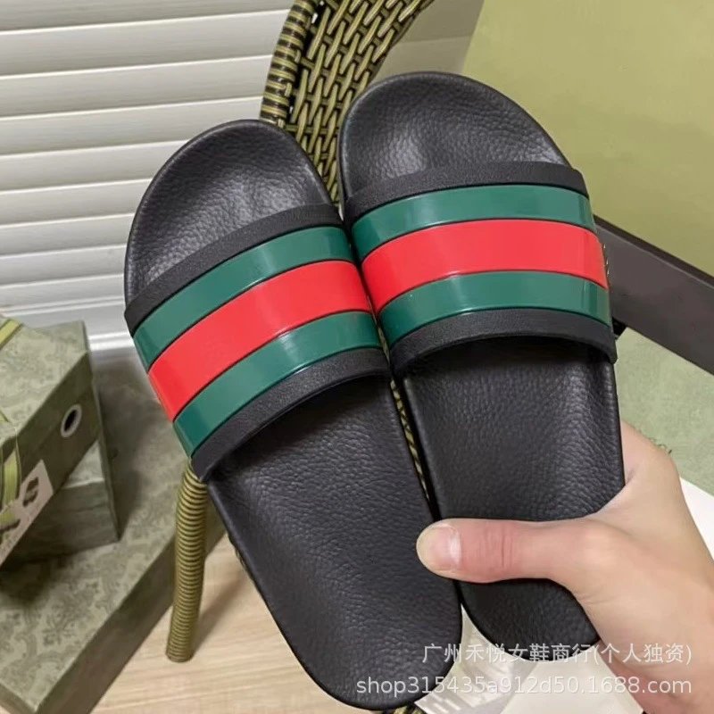Gucci Web Slide Sandals [22 st