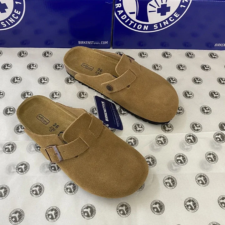 Sandals Baotou Fishing Slippers Cork Shoes Outerwear Half Shoes Cowhide Summer Mens and Womens Thick Sole Genuine Leather *No quality issues and cannot be returned without reason(pic3) Sandals Baotou Fishing Slippers Cork Shoes Outerwear Half Shoes Cowhide Summer Men's and Women's Thick Sole Genuine Leather *No quality issues and cannot be returned without reason
