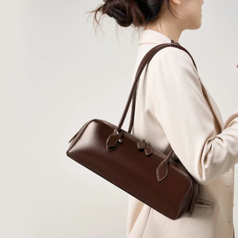 Classic Leather Duffel Bag [3 