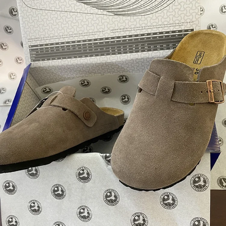 Sandals Baotou Fishing Slippers Cork Shoes Outerwear Half Shoes Cowhide Summer Mens and Womens Thick Sole Genuine Leather *No quality issues and cannot be returned without reason(pic5) Sandals Baotou Fishing Slippers Cork Shoes Outerwear Half Shoes Cowhide Summer Men's and Women's Thick Sole Genuine Leather *No quality issues and cannot be returned without reason