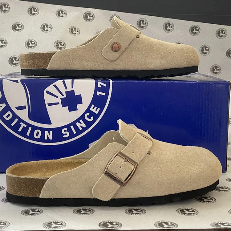Sandals Baotou Fishing Slippers Cork Shoes Outerwear Half Shoes Cowhide Summer Mens and Womens Thick Sole Genuine Leather *No quality issues and cannot be returned without reason(pic6) Sandals Baotou Fishing Slippers Cork Shoes Outerwear Half Shoes Cowhide Summer Men's and Women's Thick Sole Genuine Leather *No quality issues and cannot be returned without reason