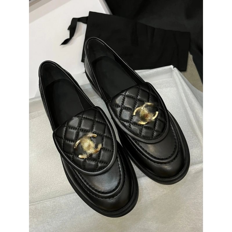 Chanel Classic Quilted Loafers