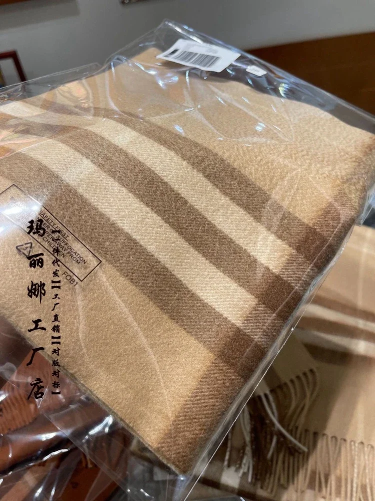 Thick scarf shawl Inner Mongolia 100% cashmere scarf cashmere men and women autumn and winter new style *No quality problems, no reason to return