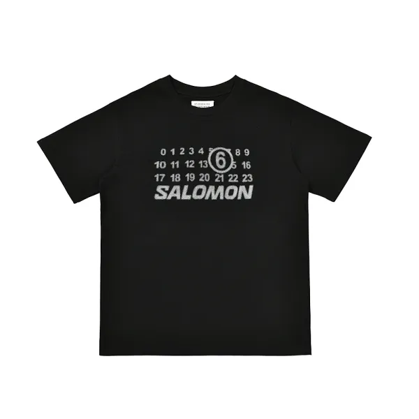Black 'BLACK' Graphic Print T-Shirt - 28