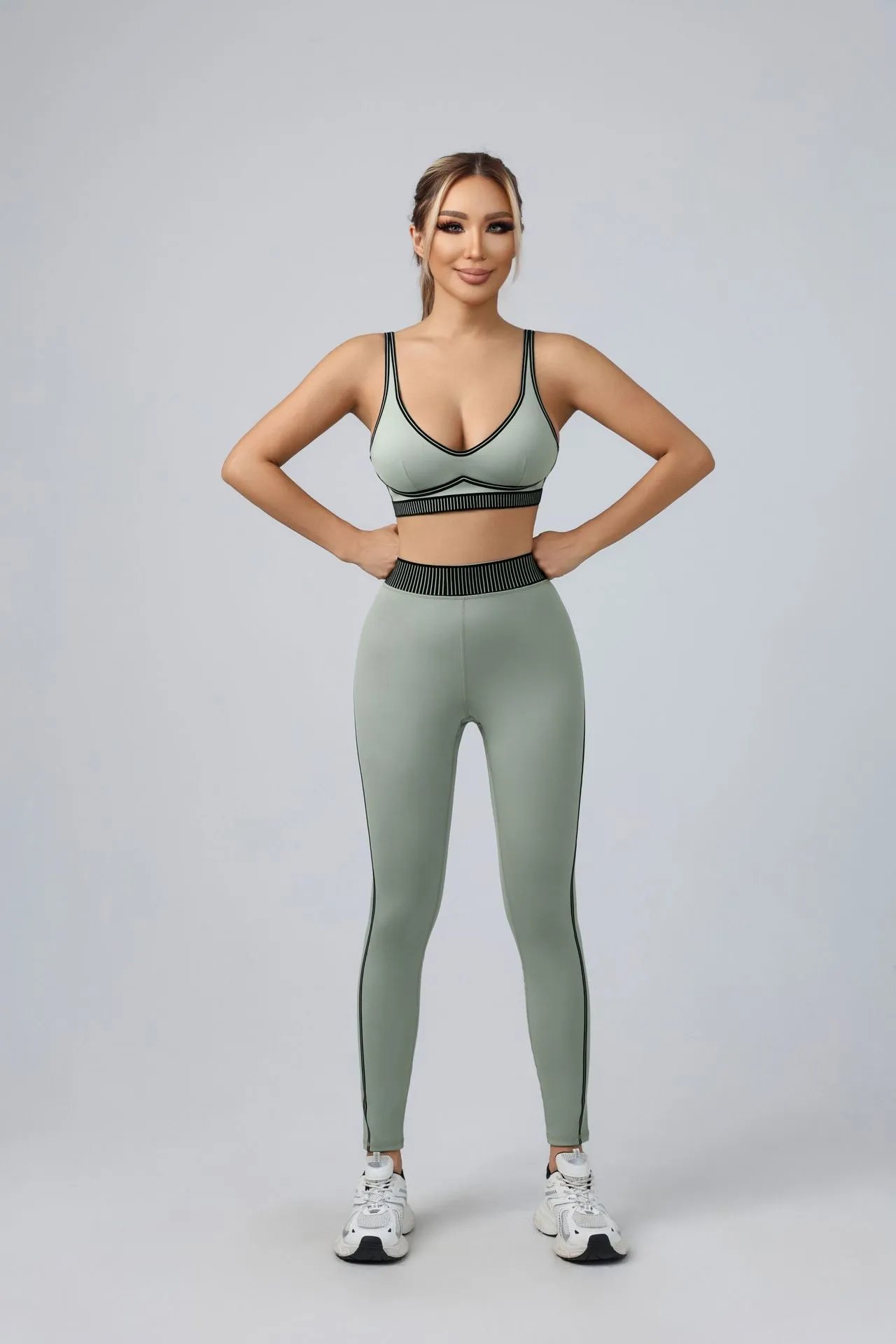 Lululemon Align High-Rise Leggings Navy Activewear Set - 26