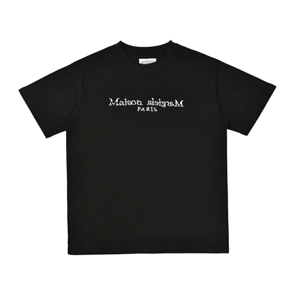 Black 'BLACK' Graphic Print T-Shirt - 19