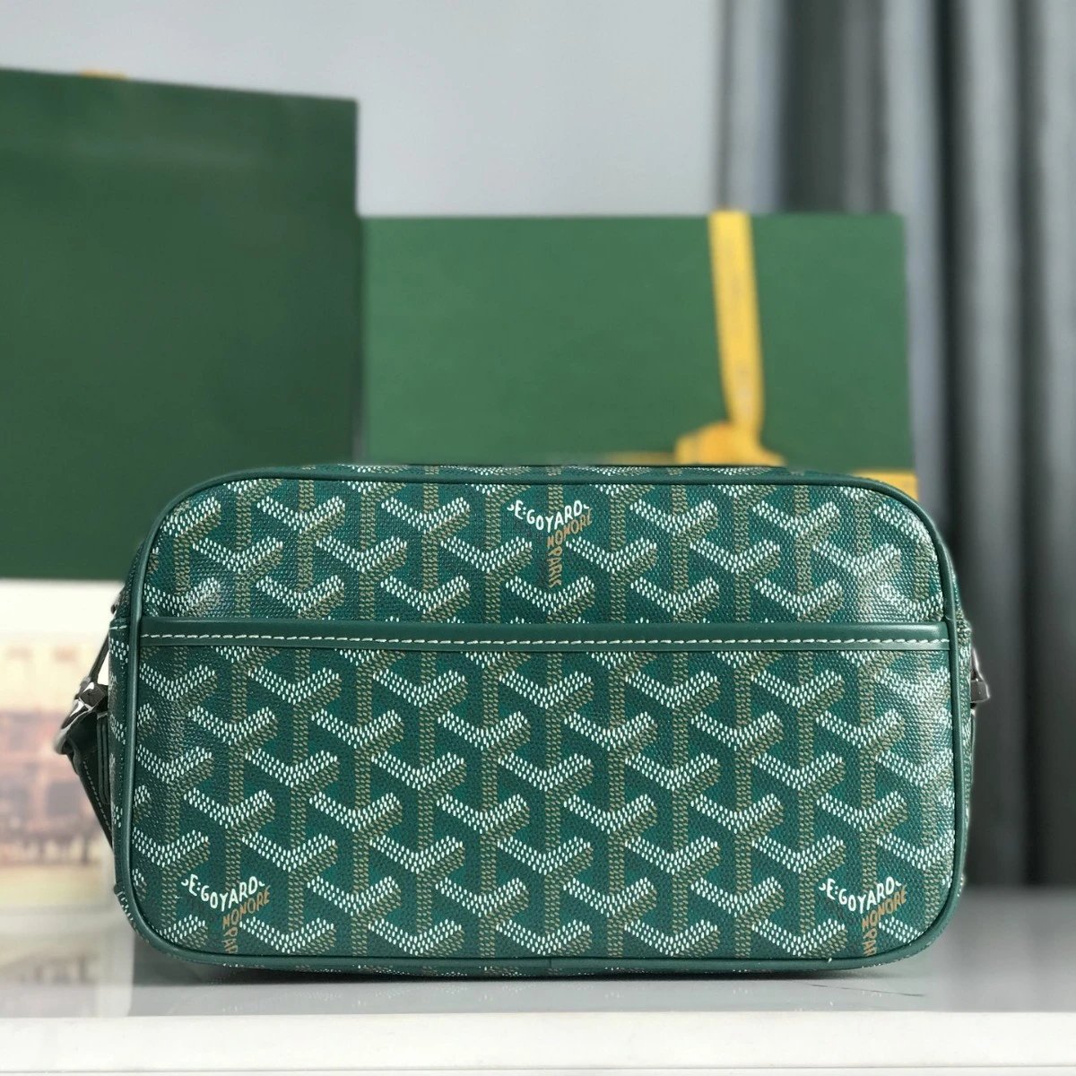 Goyard Goyardine Canvas Crossb