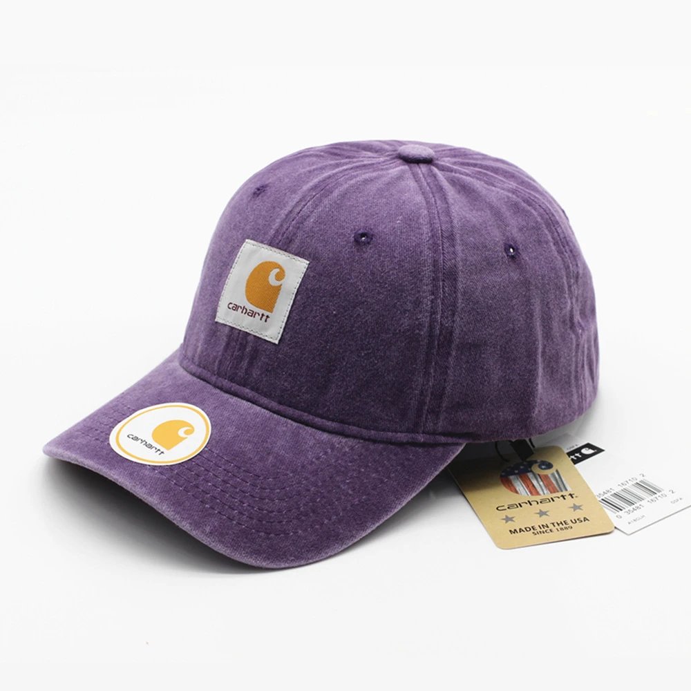 Carhartt WIP Washed Purple Baseball Cap - 14