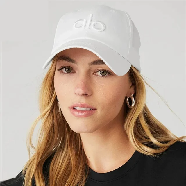 Alo Hats Embroidered Logo Baseball Cap product detail image 3