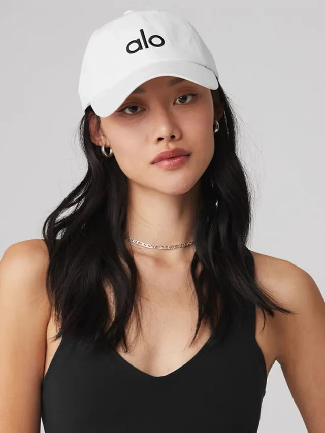 Alo Hats Embroidered Logo Baseball Cap product detail image 7