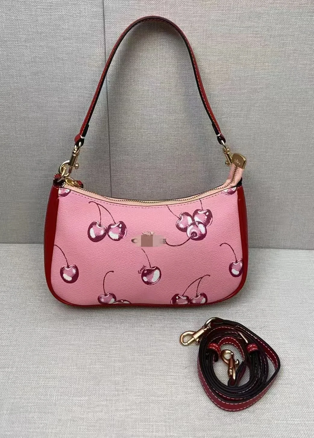 Bags Versatile High Bag Mahjong Women's Handbag Underarm Fashionable Crossbody Version Crescent Old Flower Bag Single Shoulder *No quality issues and no return without reason