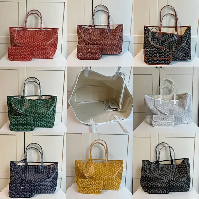 Goyard Handbags Monogram Tote Bag with Detachable Pouch product detail image 25