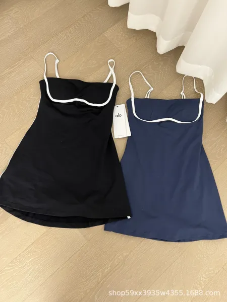 Design Strapless Mini Dress with White Trim Navy - 3