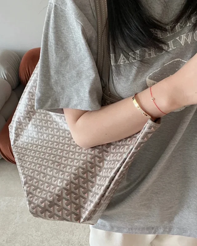Goyard Handbags Monogram Tote Bag with Detachable Pouch product detail image 3