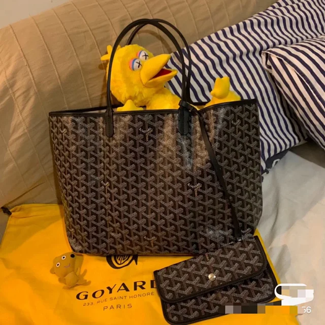Goyard Handbags Monogram Tote Bag with Detachable Pouch product detail image 18