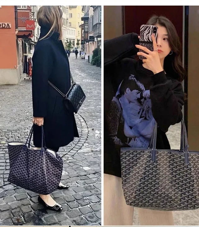 Goyard Handbags Monogram Tote Bag with Detachable Pouch product detail image 8