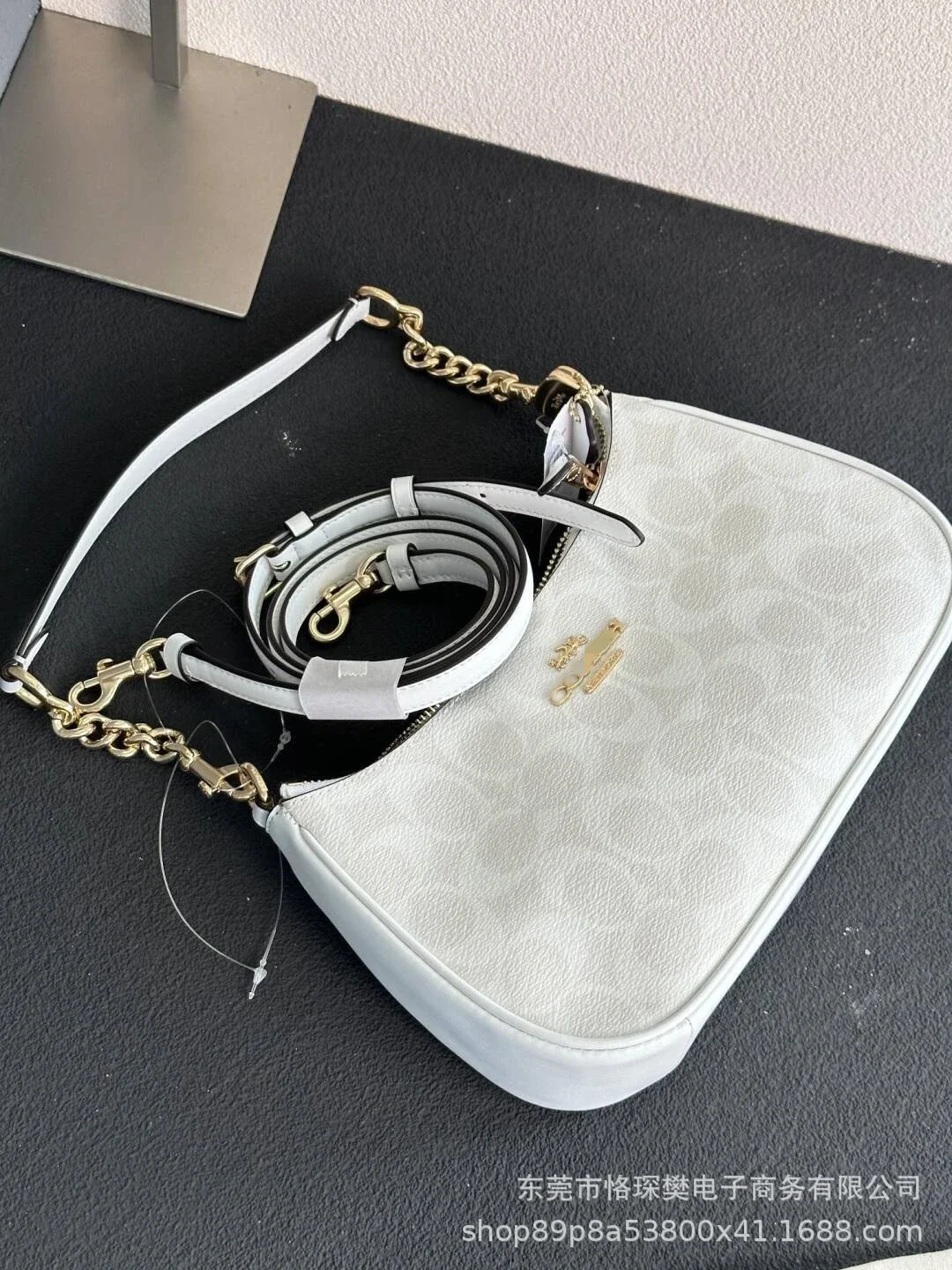 Bags Versatile High Bag Mahjong Women's Handbag Underarm Fashionable Crossbody Version Crescent Old Flower Bag Single Shoulder *No quality issues and no return without reason