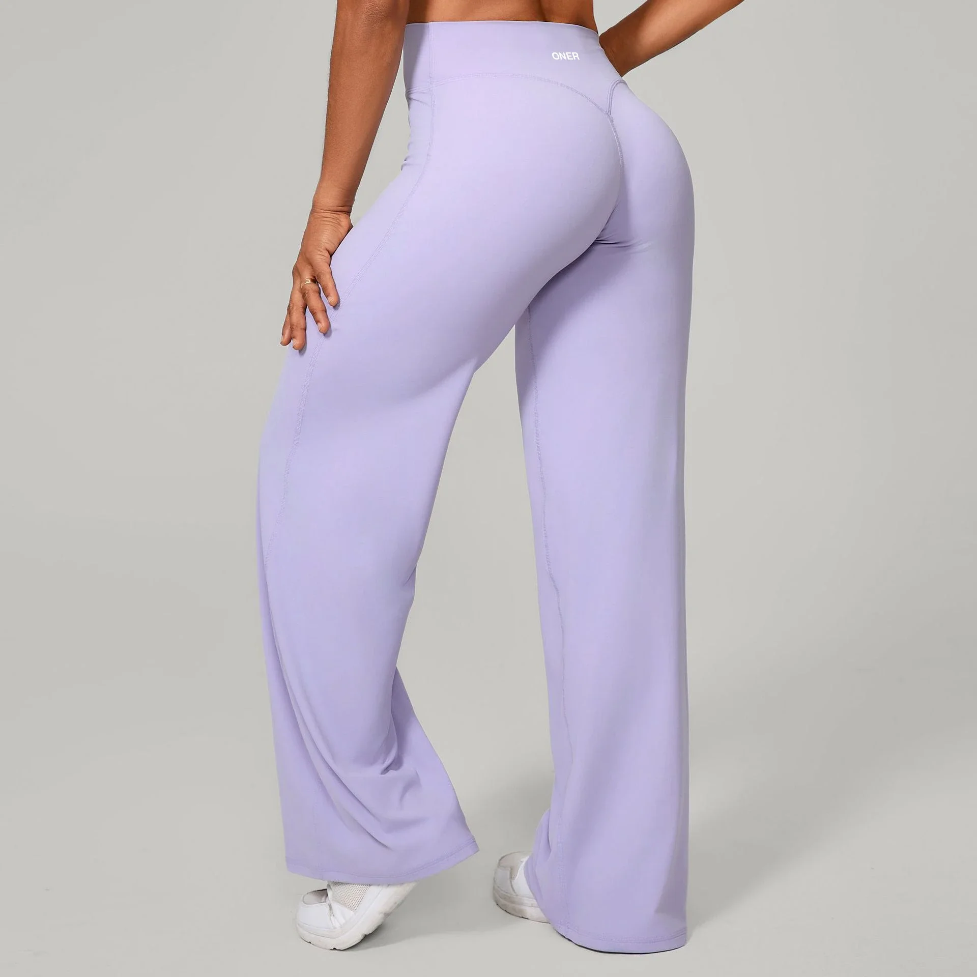 Straight, loose and soft Oner autumn and winter running Pilates fitness straight high-waisted trousers yoga wide-leg pants new style *No quality problems and no returns without reason