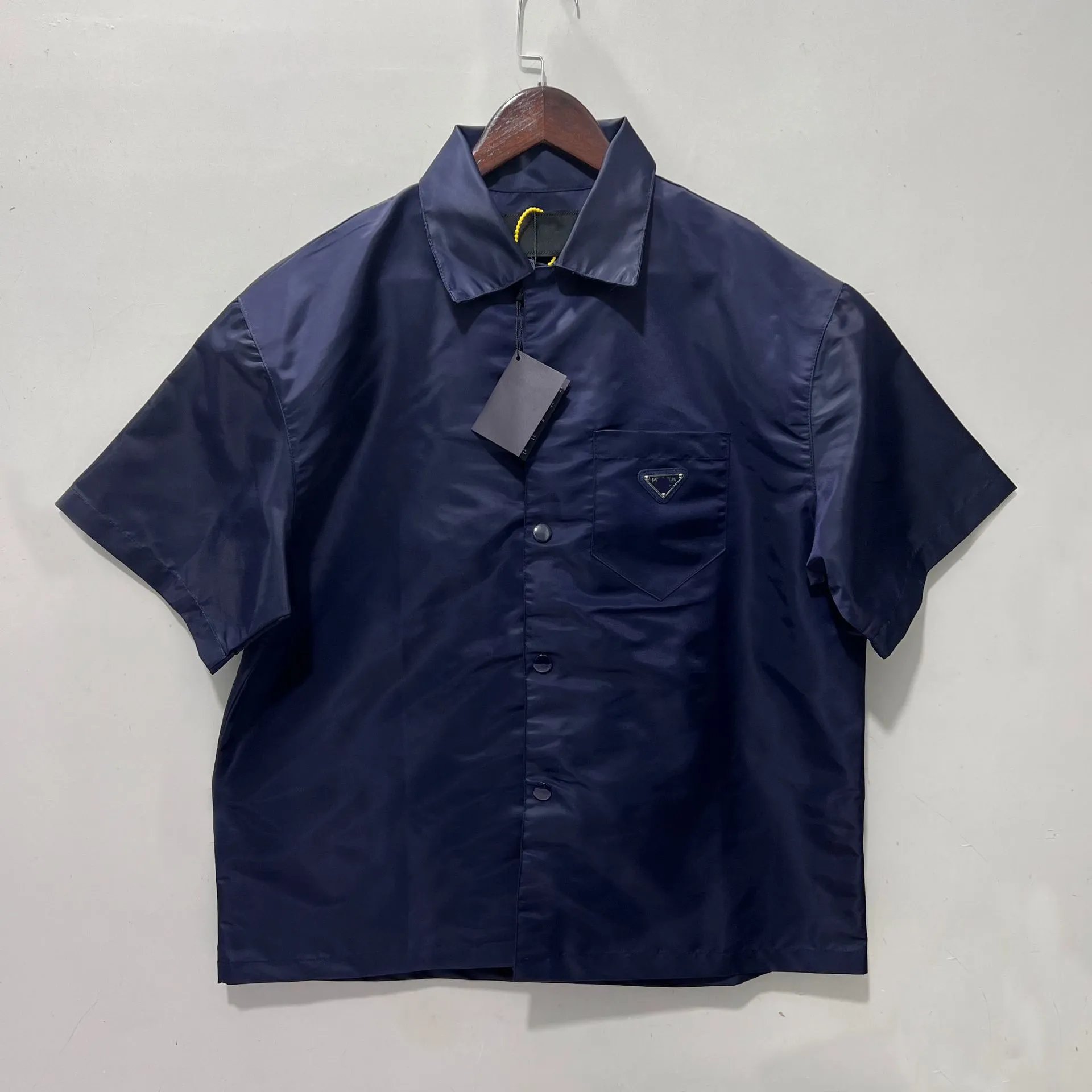 Prada Triangle Logo Short-Slee