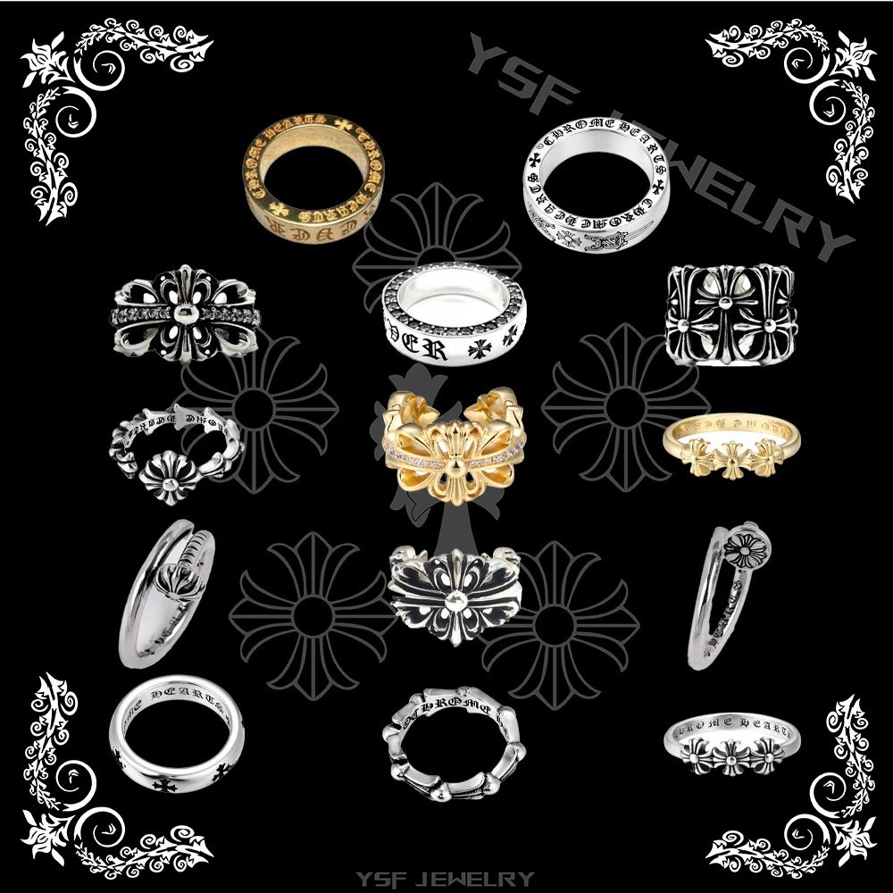YSF Jewelry Chrome Hearts Ring