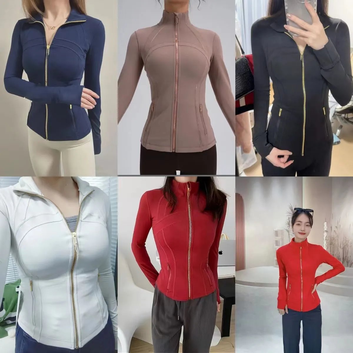 MAYA Zip-Up Fitness Jacket [30