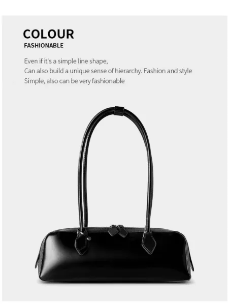 Saint Tears Cylinder Bag Black Handbag - 29