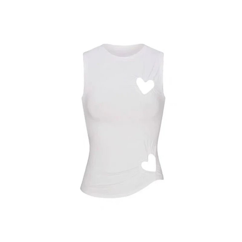 Design Heart-Embellished Flared Leggings Black - 11