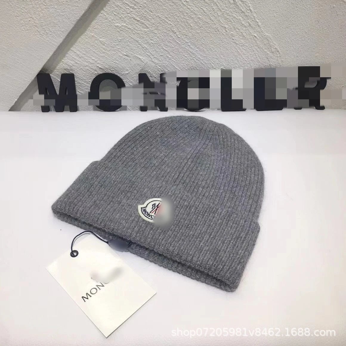 针织帽蒙深灰色