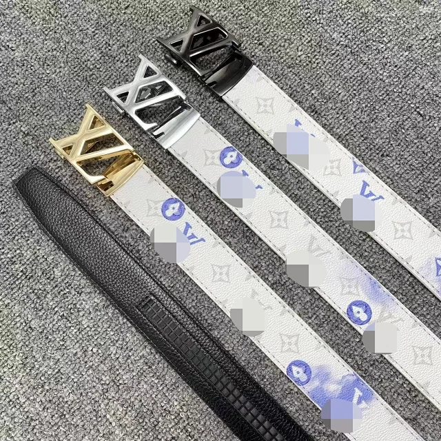 Louis Vuitton Belts Automatic Ratchet Buckle Printed Belt product detail image 6