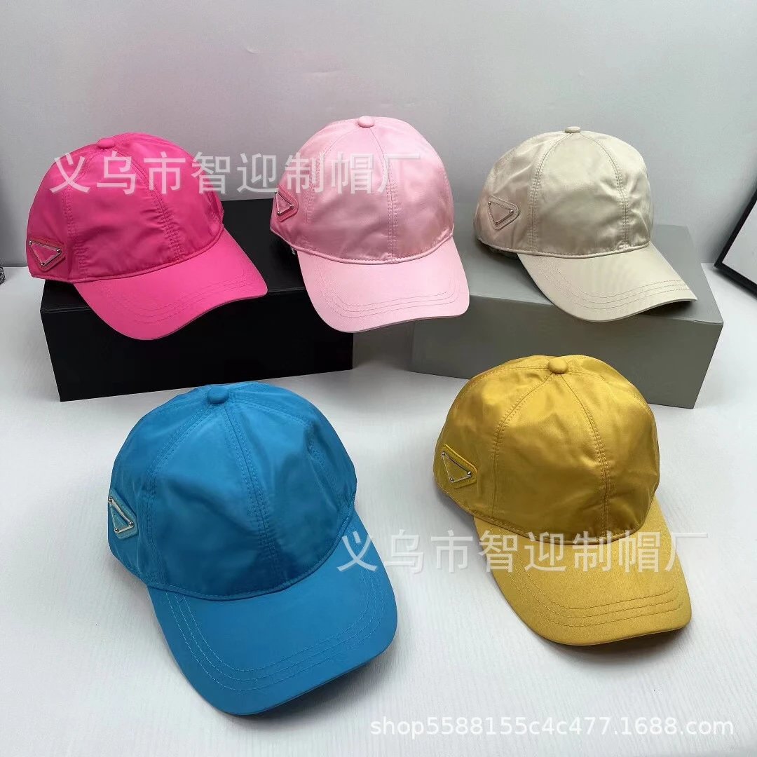 Prada Triangle Logo Baseball C