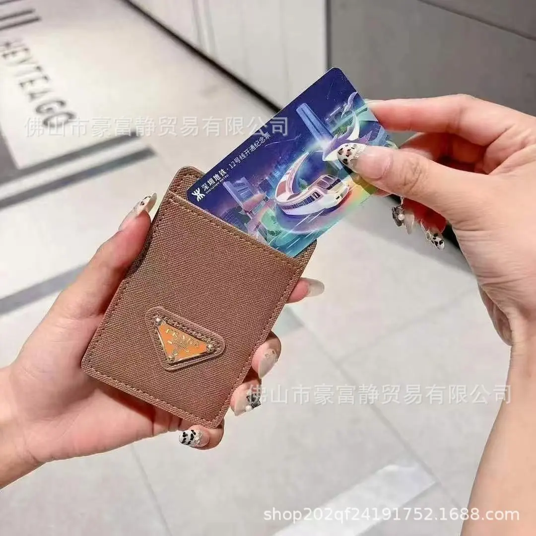 Set of triangular logo long brand work license, style work permit, tide card, foreign trade hanging set, neck lanyard, ins European and American *No quality problem, no return without reason